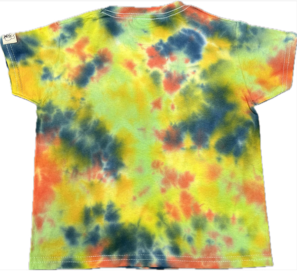 98-kokoinen batiikki lasten t-paidat