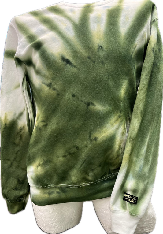 S Tie-Dye Batiikki pitkähihainen college