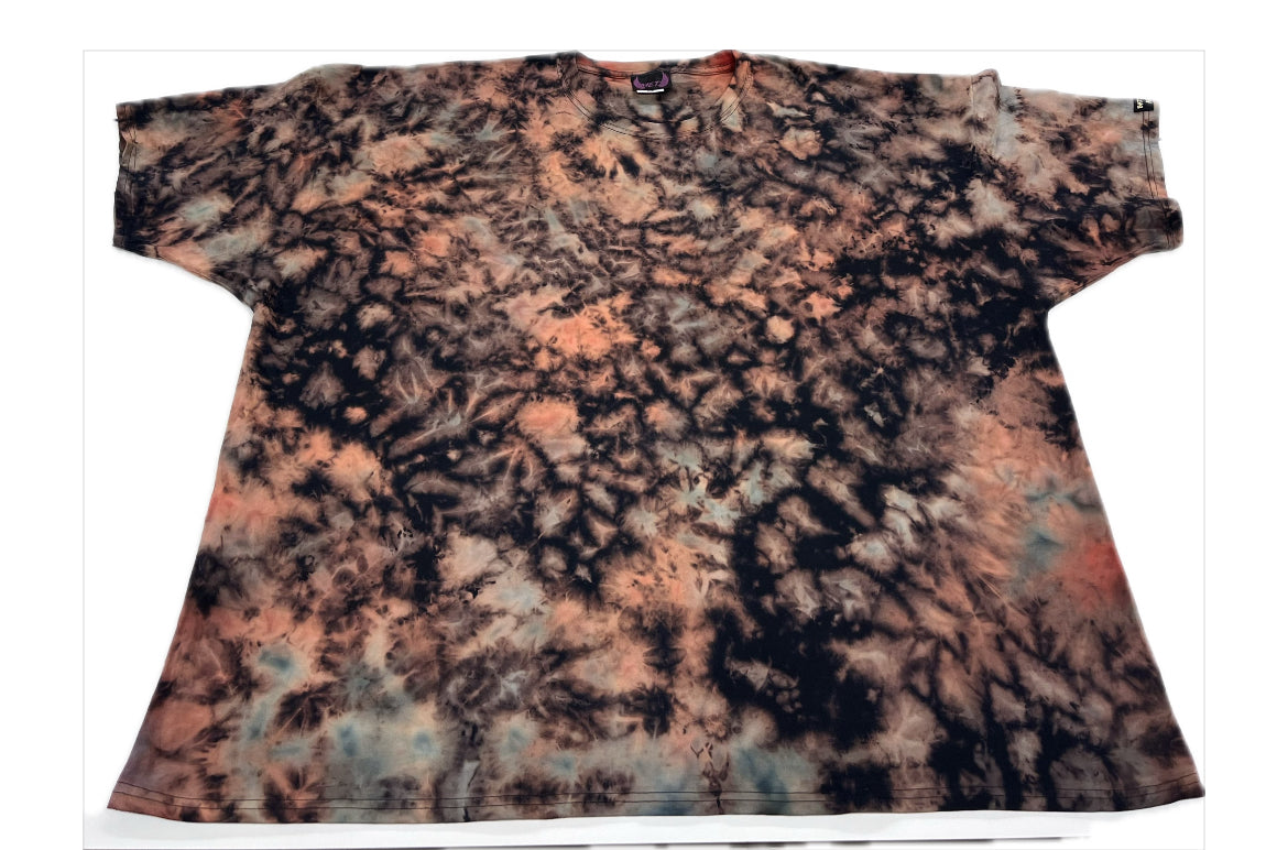 5XL Tie-Dye batiikki t-paita