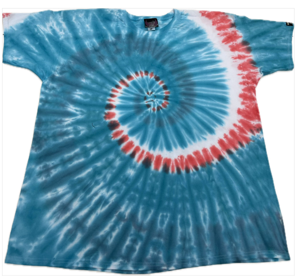 3XL Tie-Dye batiikki t-paita
