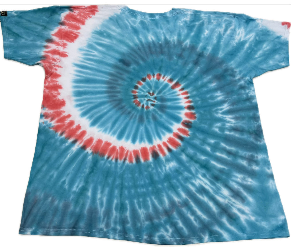 3XL Tie-Dye batiikki t-paita