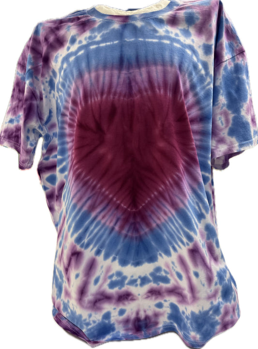 XXL Tie-Dye batiikki t-paita